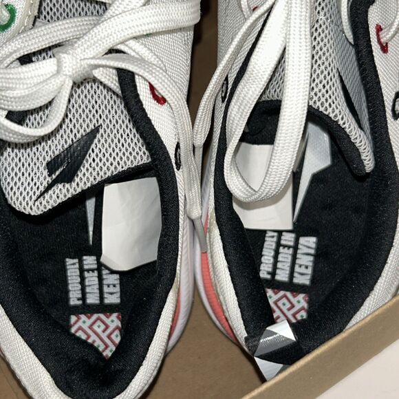 Enda ITEN Women’s Running Shoes Size 9 Secretary Bird White Smoke Made In Kenya - Picture 6 of 8